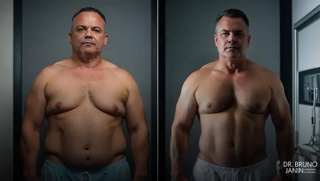 Lipoaspiração masculina: descubra como transformar seu corpo com segurança